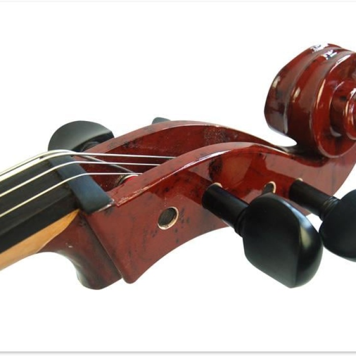 Kinglos KNG DSDT-1601 Elektro Çello 4/4 (Profesyonel - Silent) | Kulaklık Çıkışlı Sessiz Çalışma, Modern Tasarım, Taşıma Çantalı Set